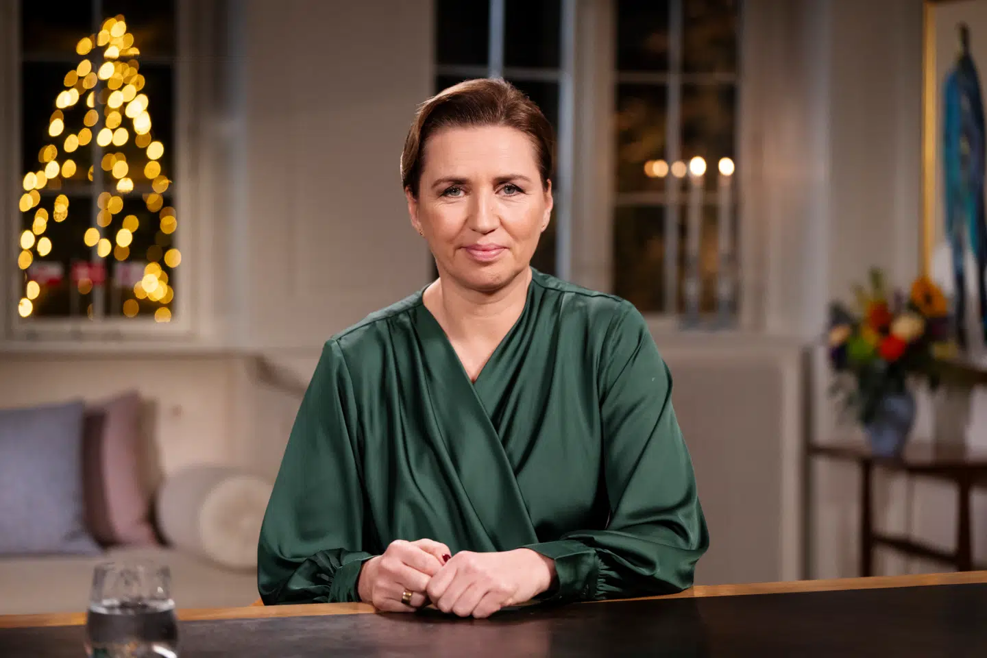 Statsminister Mette Frederiksens nytårstale på Marienborg var dyster, dog med flere glimt af håb.