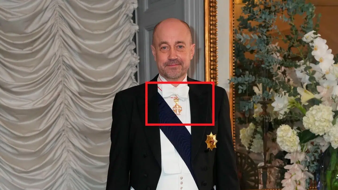 Magnus Heunicke med sit kommandørkors.
