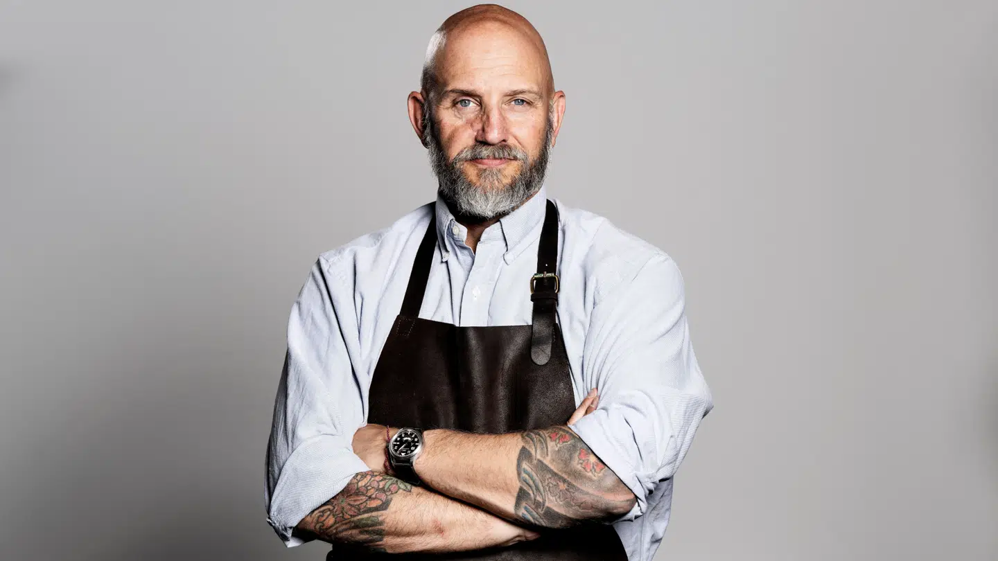 Thomas Castberg, kok og tidligere tv-vært kendt fra fjernsynsprogrammerne Masterchef Danmark og Med kniven for struben. Castberg er i dag creative director for Skagen Group.