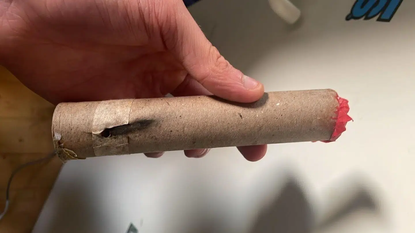 Kanonslaget som landede på familiens altan og gjorde det forbi med Gertrud.