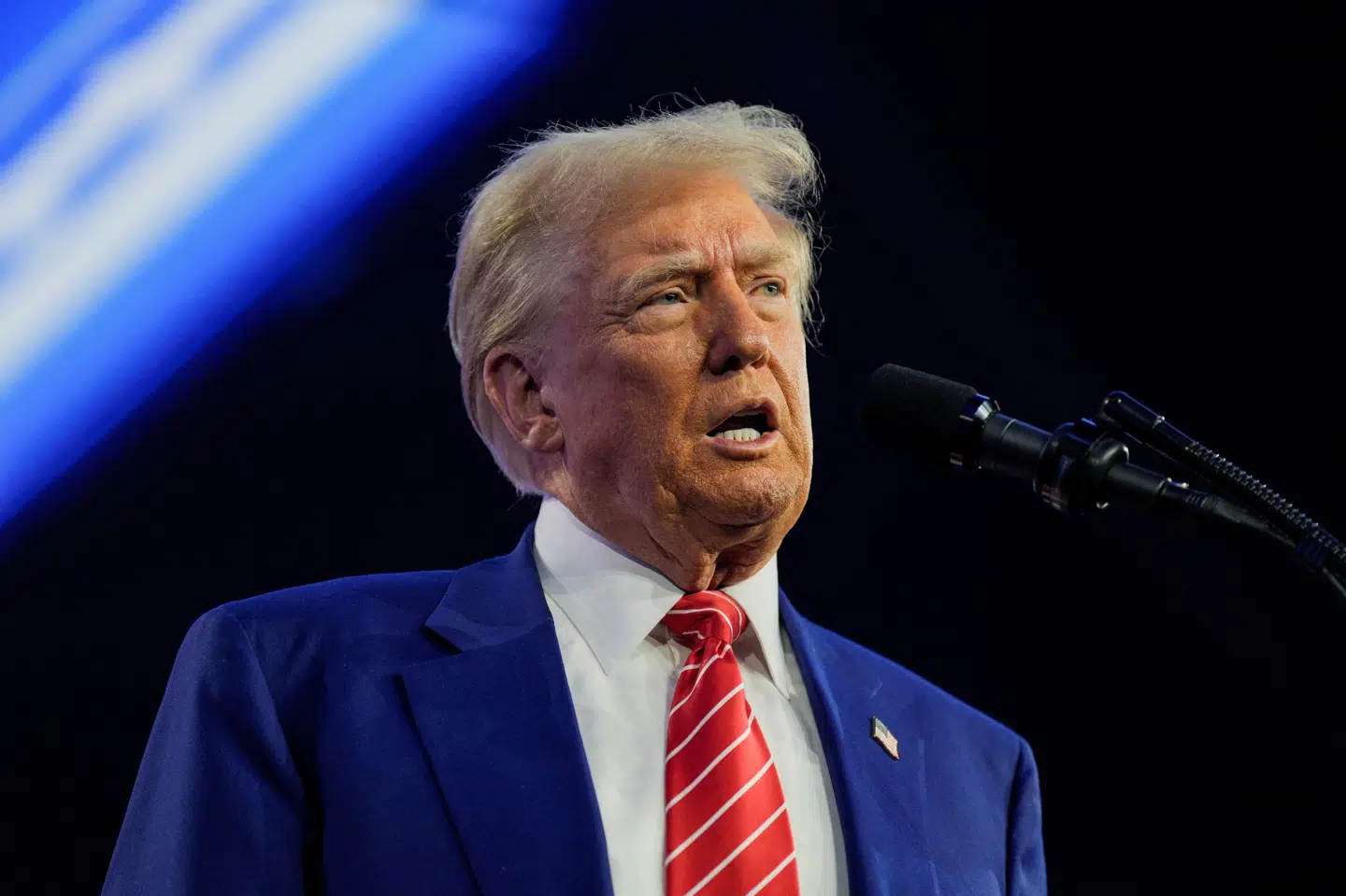 En dommer har beordret Donald Trump til at møde op til strafudmåling i tys-tys-sagen den 10. januar. (Arkivfoto).