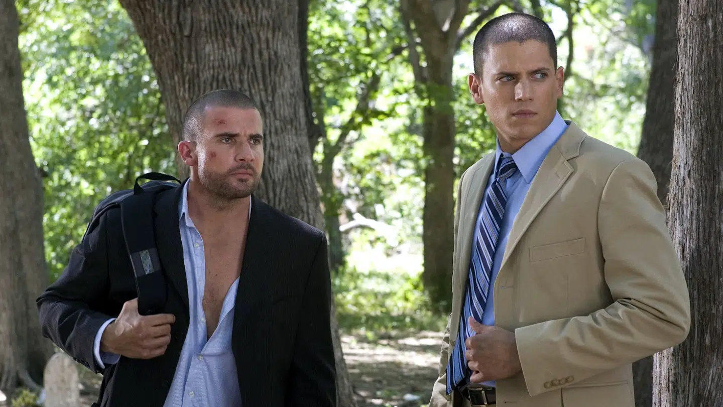 Lincoln Burrows og Michael Scofield i 'Prison Break'.