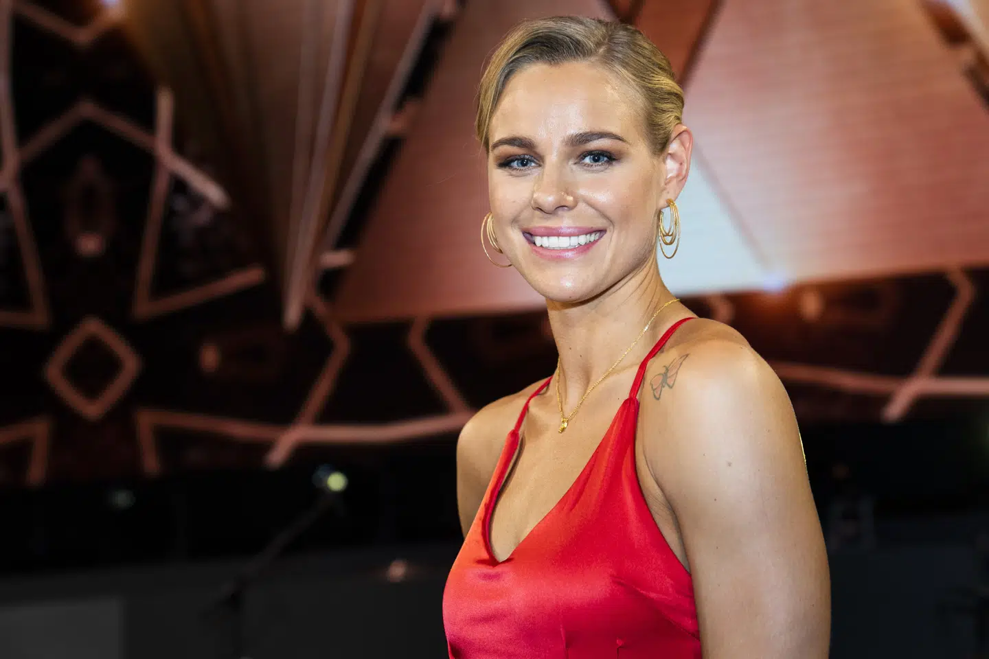Den tidligere OL-svømmer Pernille Blume kom lørdag i Hall of Fame. (Arkivfoto).