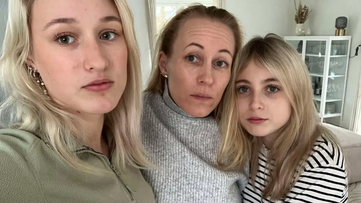 Tanja Thomasen Frausing og hendes do døtre