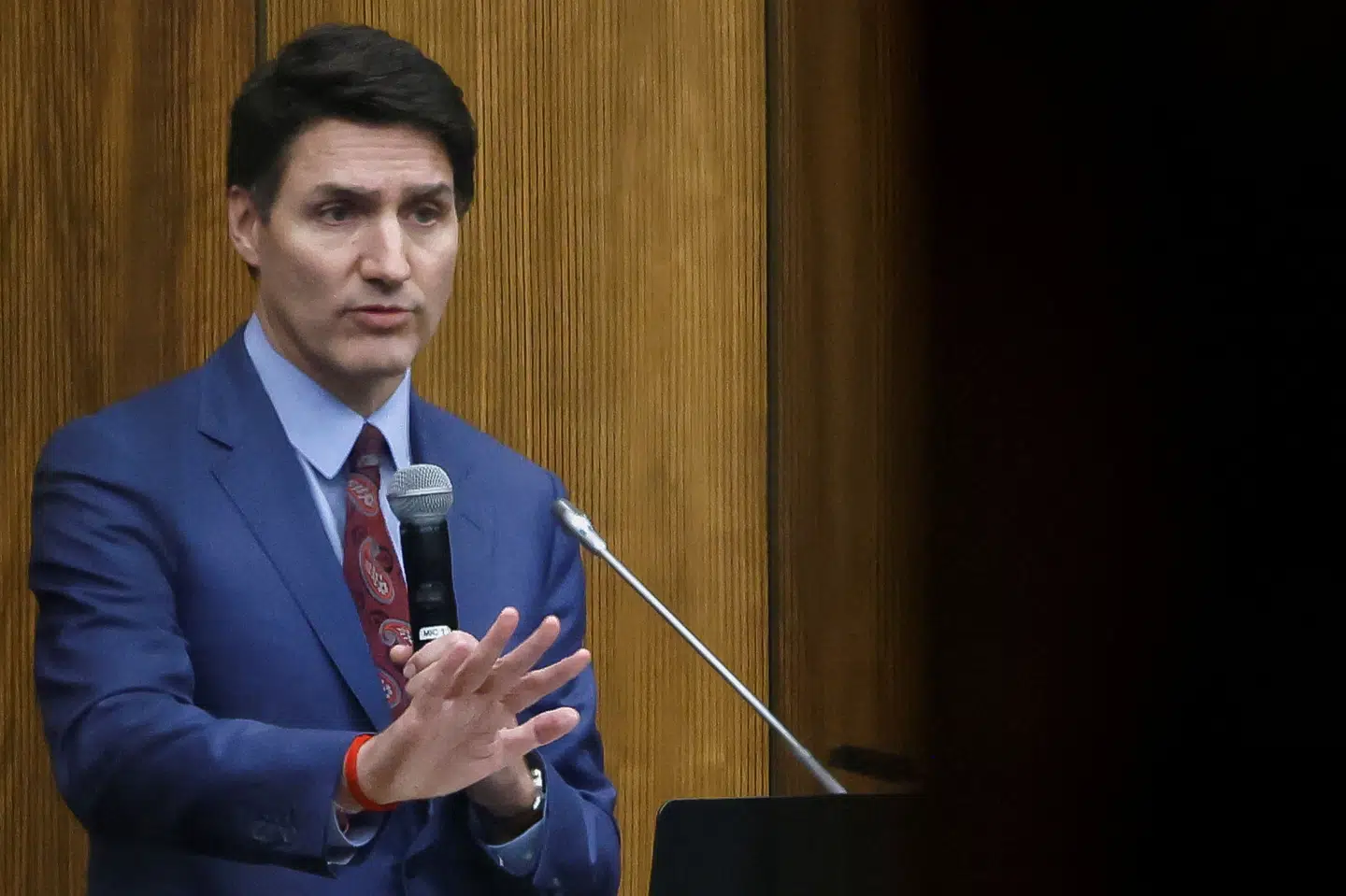 Canadas premierminister, Justin Trudeau, ventes at trække sig som leder af Det Liberale Parti i løbet af ugen. (Arkivfoto).
