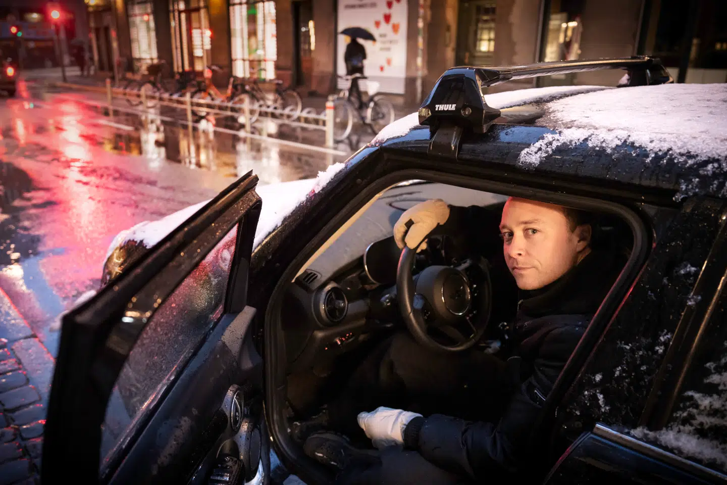 Christian Halsted bor i Indre By, hvor han oplever, at det kan være svært at finde en parkeringsplads.