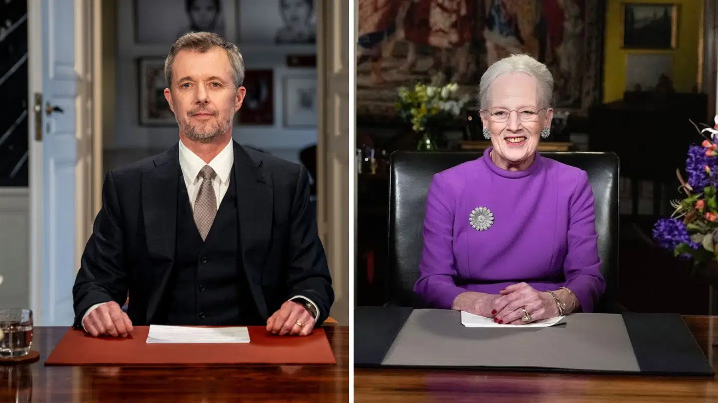 Kong Frederiks første nytårstale var nemmere at forstå end hans mors sidste, viste B.T.s lixtalsundersøgelse. Fotos: Ritzau Scanpix