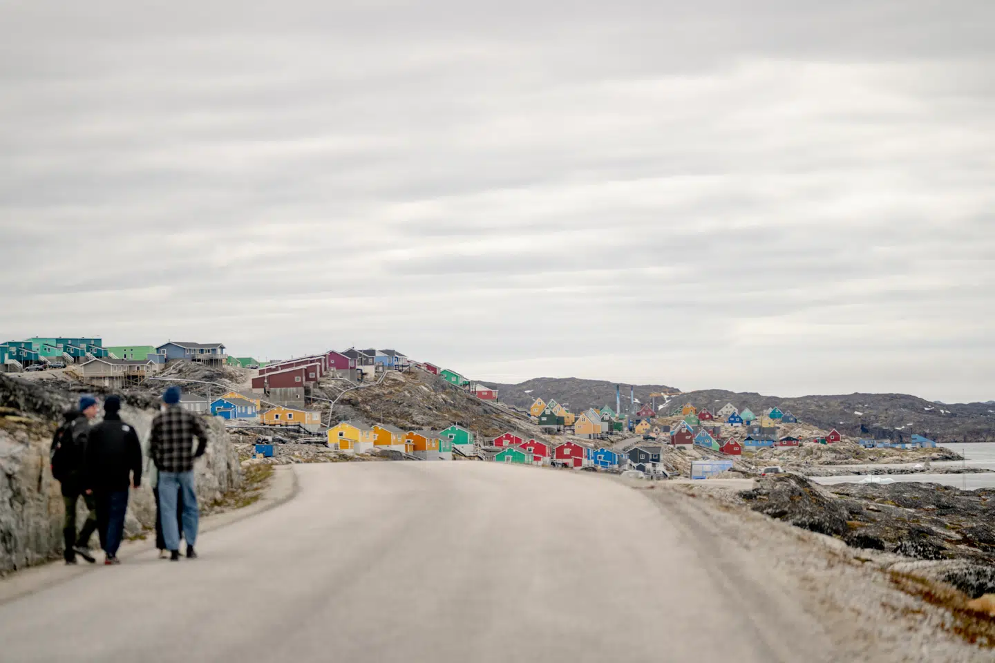»Jeg vil gerne slå på min rammetromme for at børn og unge, uanset etnicitet, skal lære mere om Grønland.« På billedet ses Aasiaat i Grønland. Foto: Ida Marie Odgaard/Ritzau Scanpix