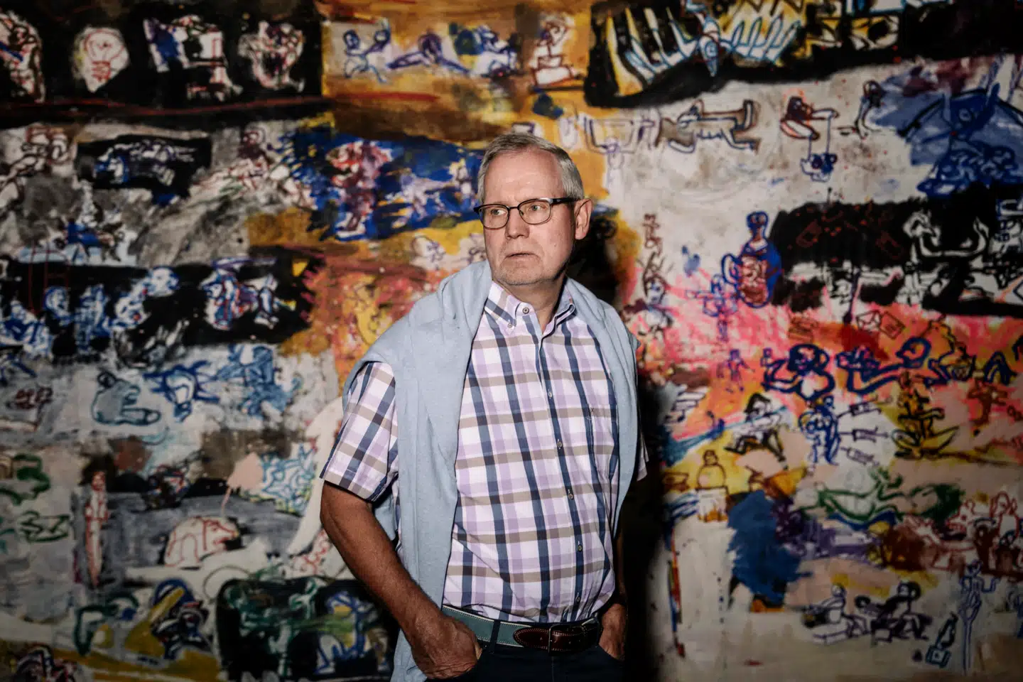 »17 af Danske Invests knapt 75 fonde må ikke investere i Carlsberg og Royal Unibrew, som er sat i skammekrogen, fordi de producerer alkoholiske drikkevarer,« skriver dagens kronikører. På billedet ses Henrik Ramlau-Hansen. Foto: Mathias Svold