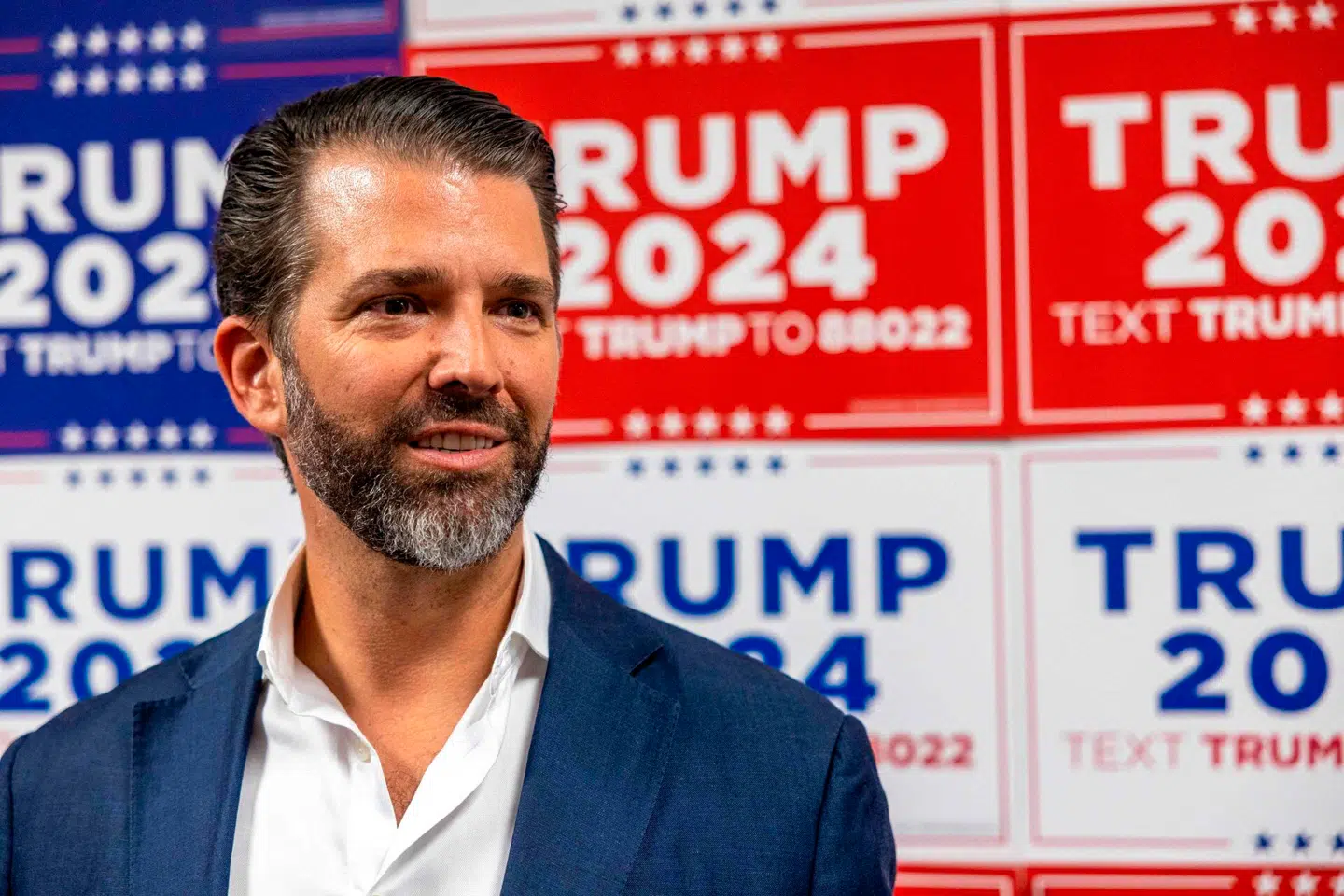 Dramaet om Grønland fortsætter: Donald Trump Jr. er på vej til Nuuk. Arkivfoto: Tasos Katopodis, Scanpix.