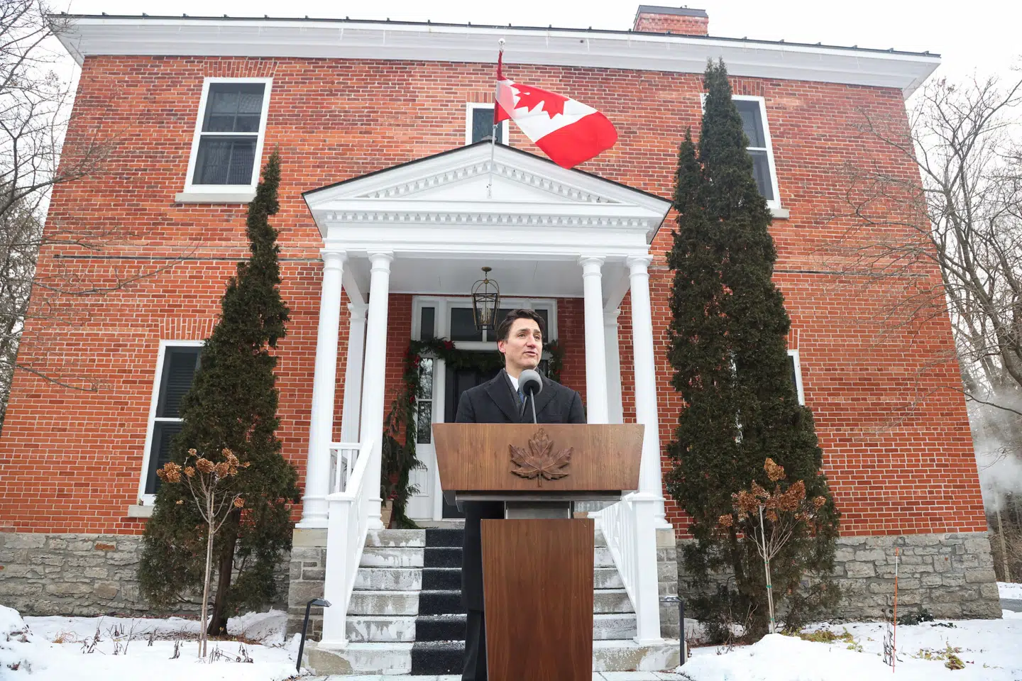 Mandag meldte Justin Trudeau sin afgang som Canadas premierminister efter ni år på posten. Foto: Patrick Doyle, Scanpix.