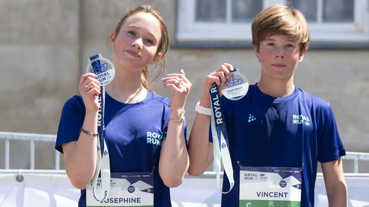 Prinsesse Josephine og prins Vincent har deltaget fast i Royal Run siden begyndelsen. Sidste gang vandt prins Vincent sågar familiemilen af sin fars fødselsdagsløb.