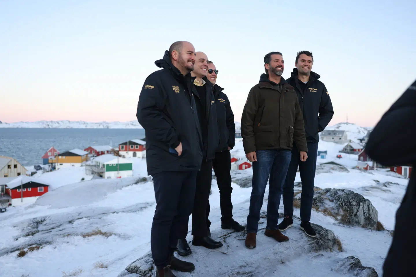 Donald Trump Jr. på besøg i Nuuk i Grønland tirsdag den 7. januar 2025.