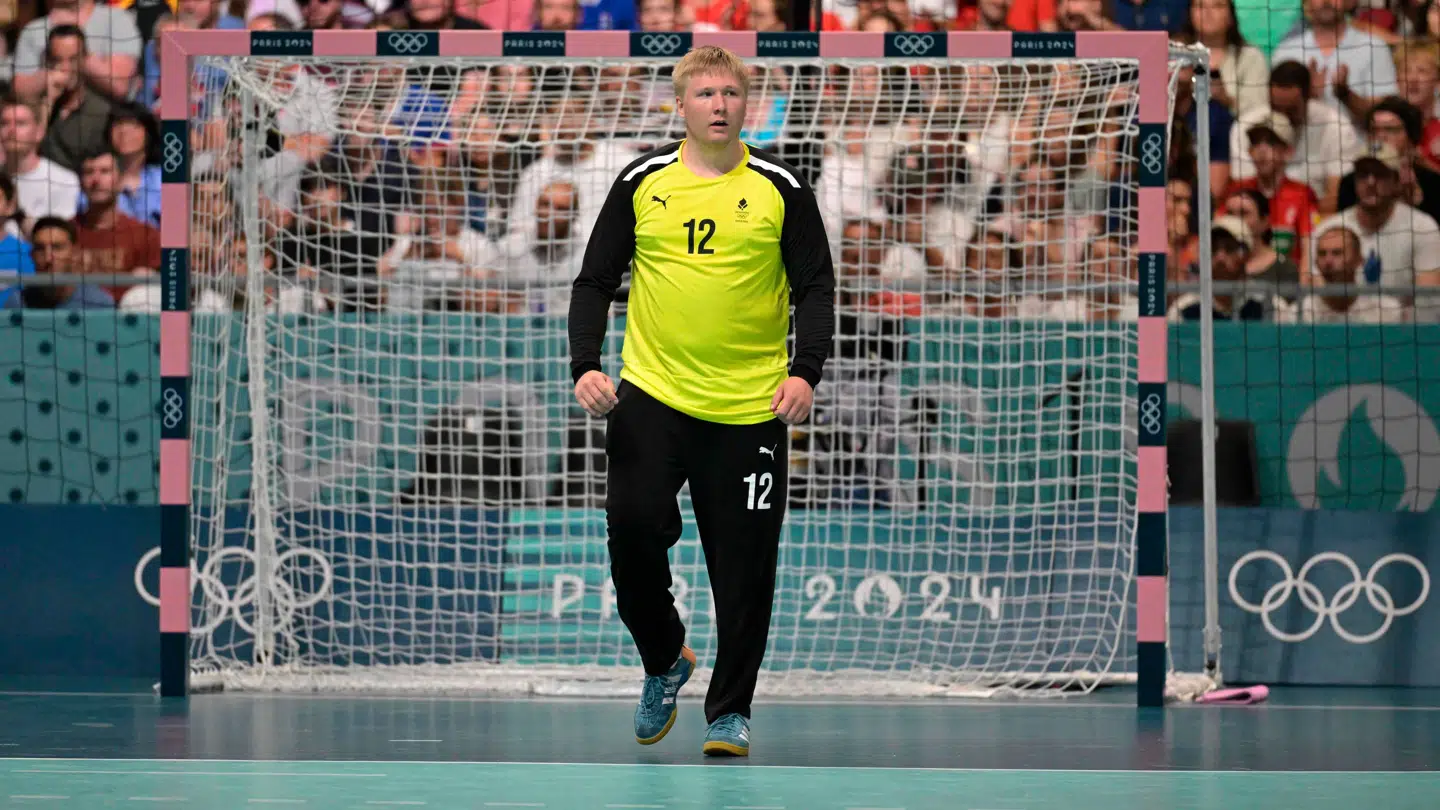 Emil Nielsen er blevet en af de vigtigste skikkelser på det danske landshold. Her ses han til OL, hvor han havde en stor aktie i den danske guldmedalje.