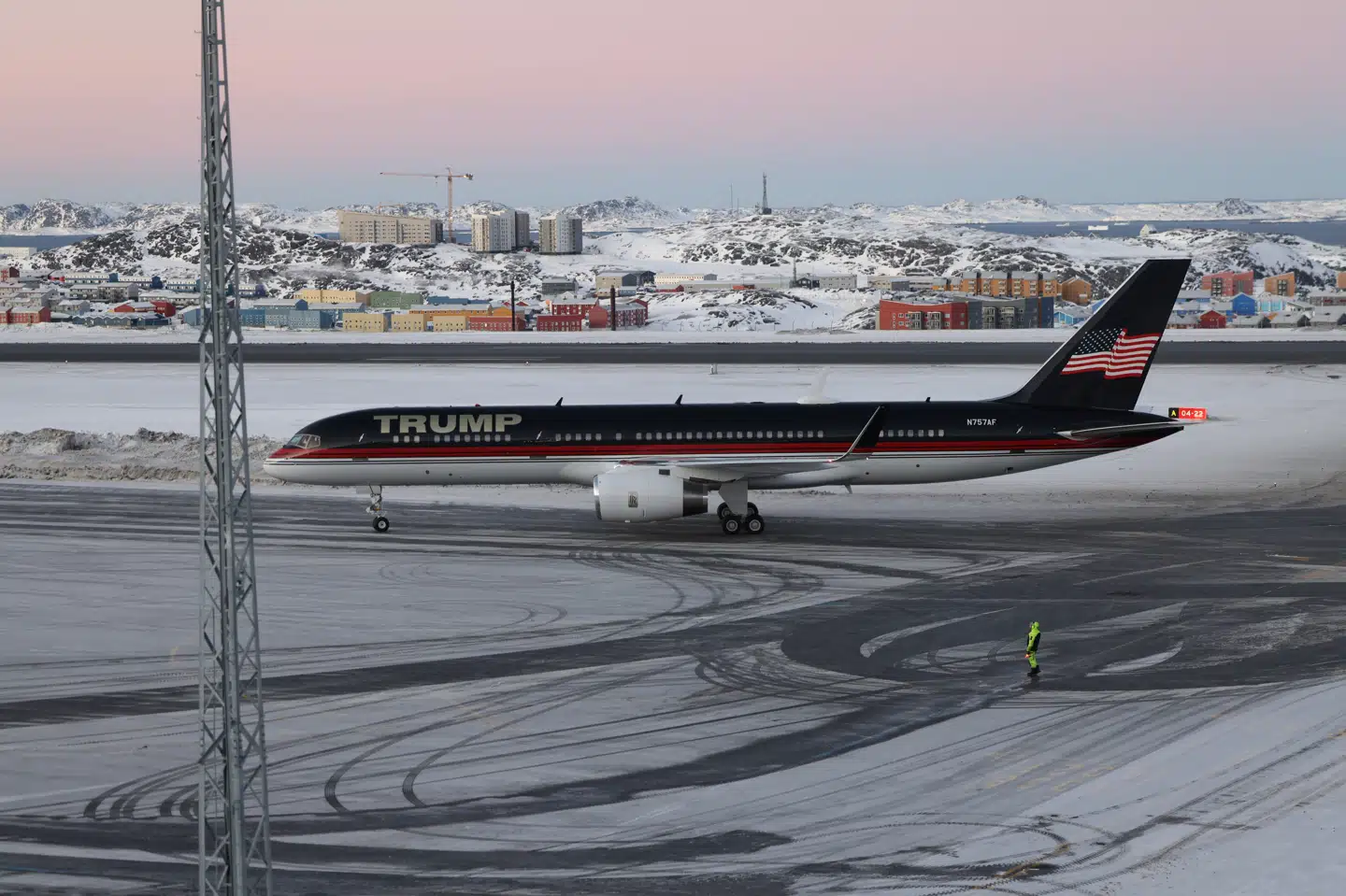 Donald Trump Jr., søn af den kommende præsident, besøgte Grønland tirsdag. (Arkivfoto).