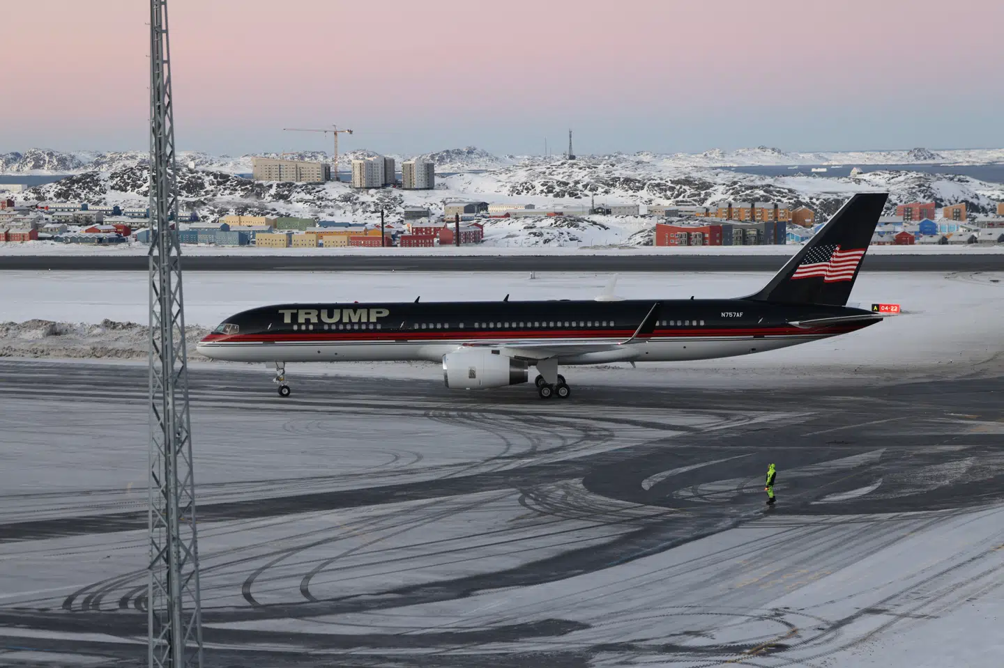 Donald Trump Jr., søn af den kommende præsident, besøgte Grønland tirsdag. (Arkivfoto).