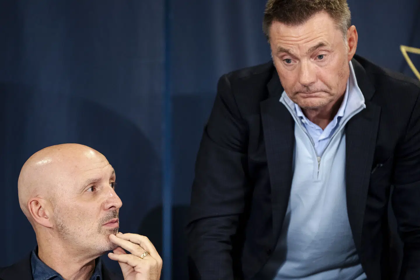 Næstformand i Brøndby IF, Scott McLachlan, og bestyrelsesformand i Brøndby IF, Jan Bech Andersen, var med, da Brøndby afholdt generalforsamling i slutningen af oktober sidste år. (Arkivfoto).