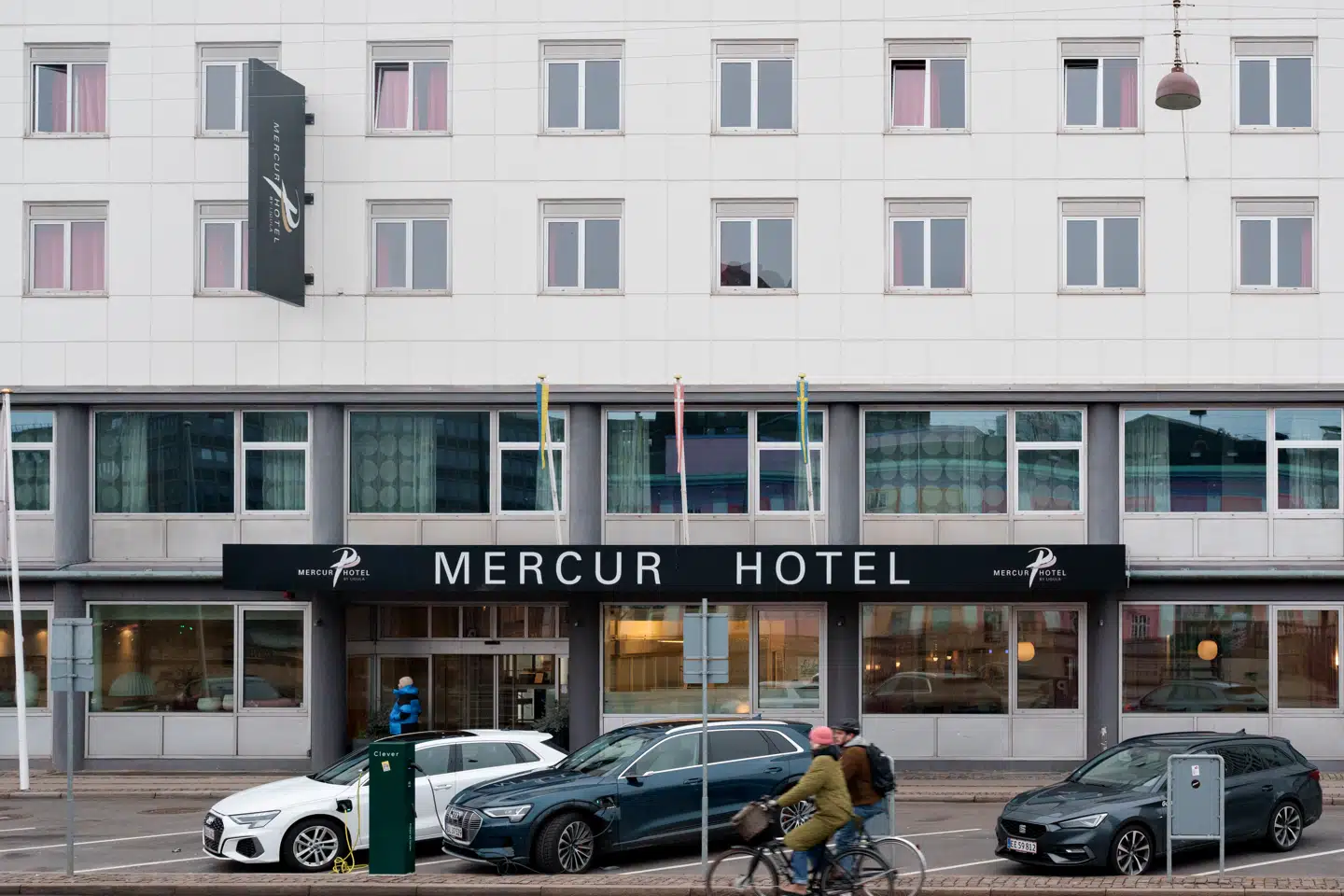Mercur Hotel ligger i Vester Farimagsgade.