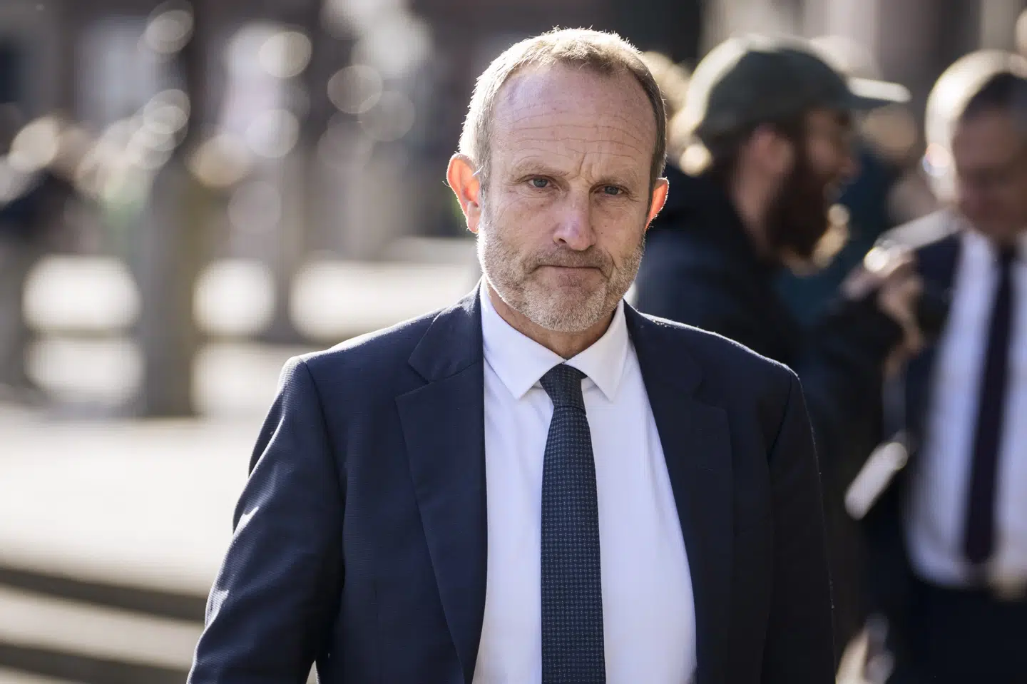 Martin Lidegaard, politisk leder for De Radikale, ankommer her til gudstjenesten før Folketingets åbning i oktober 2024. (Arkivfoto).