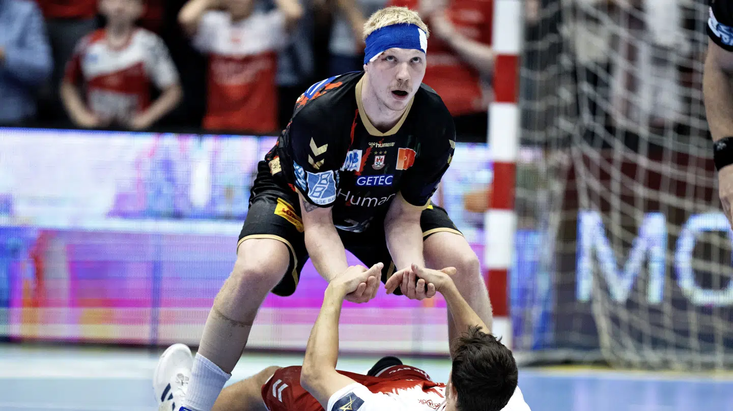 Magnus Saugstrup har fejret store triumfer med Magdeburg i de seneste sæsoner. (Arkivfoto).
