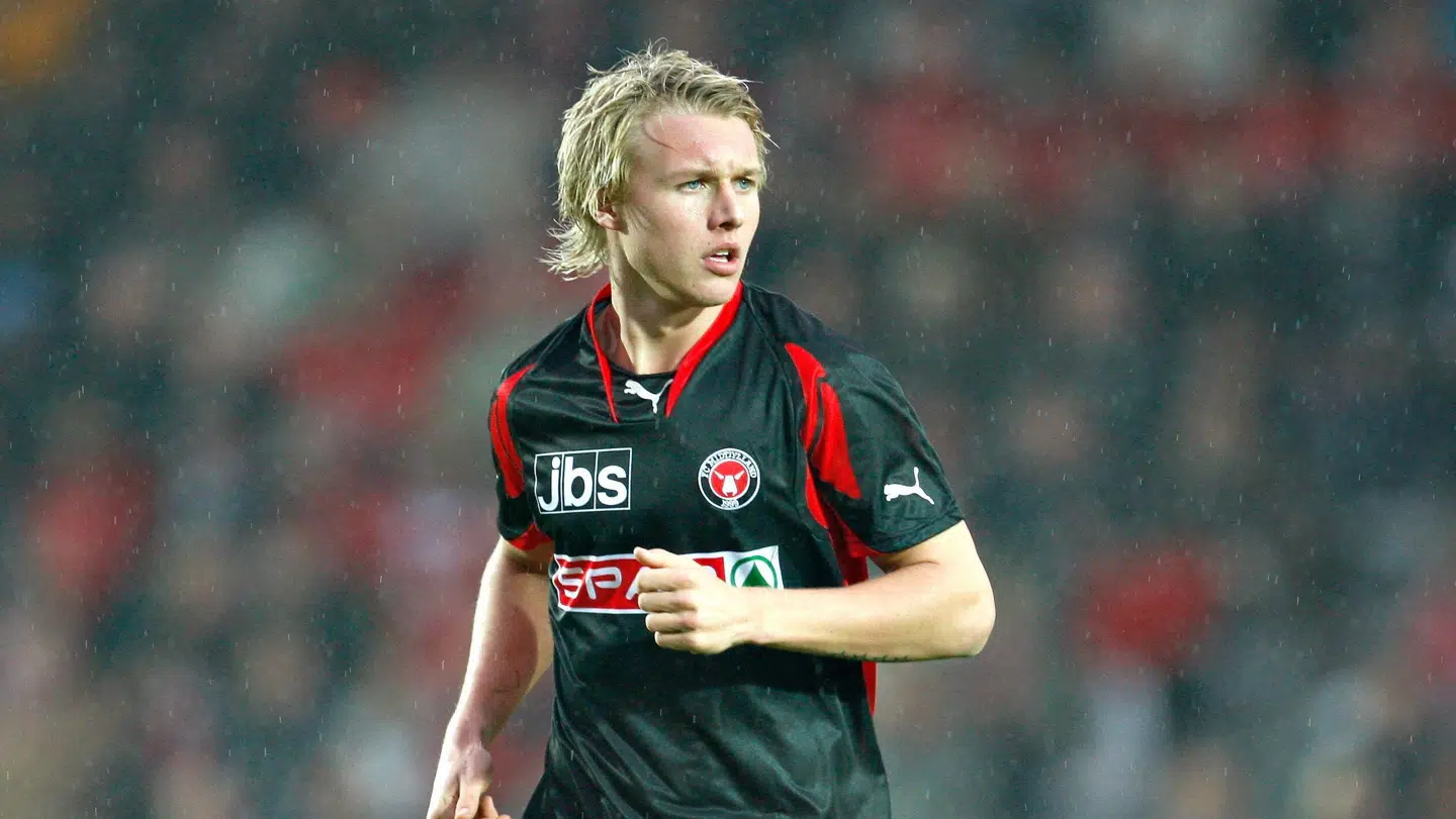 Simon Kjær debuterede for FC Midtjylland i 2007 som blot 17-årig.