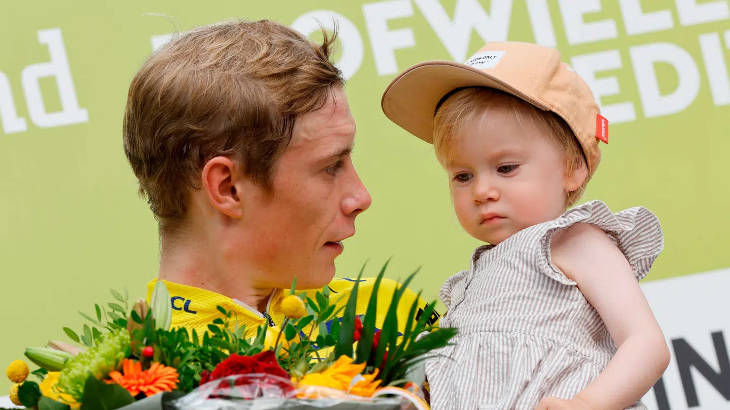 Jonas Vingegaard havde i forvejen datteren Frida med sin hustru Trine, men i efteråret blev tre til fire, da familien blev udvidet med en søn.