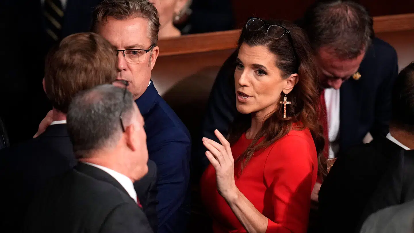 Den republikanske politiker Nancy Mace ses her i Kongressen i Washington, D.C. den 3. januar.