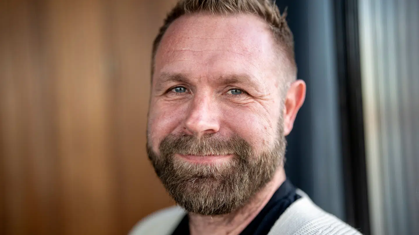 Joachim Boldsen kort før afrejse til Norge.