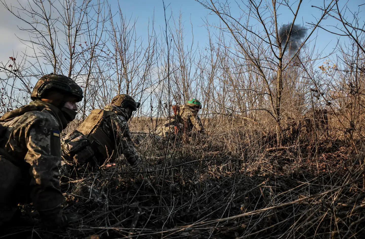 I 2024 åbnede de ukrainske myndigheder næsten 89.500 sager om deserterede soldater. Arkivfoto: Press Service Of The 24 Mechanized Brigade Handout, Scanpix