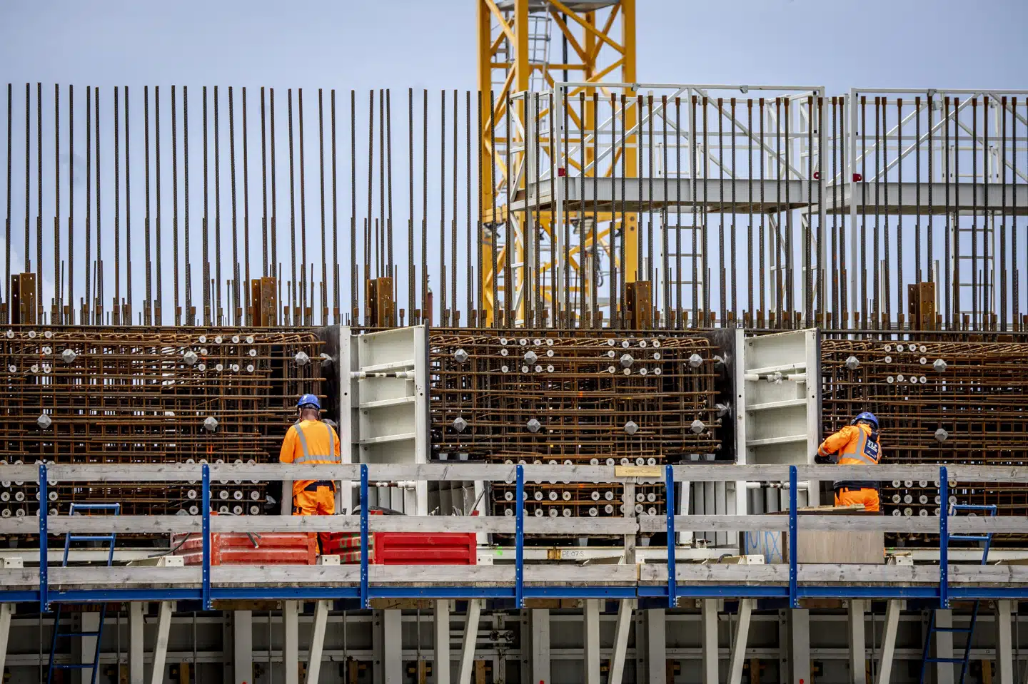 Forhandlinger om nye overenskomster på byggeriets område er blevet skudt i gang torsdag. (Arkivfoto).