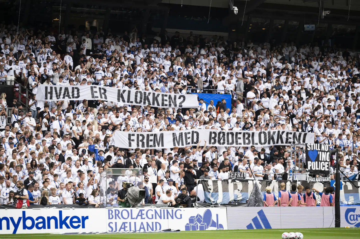 Superligafodbold i Parken mellem FCK og Brøndby 1. september 2024. (Arkivfoto).