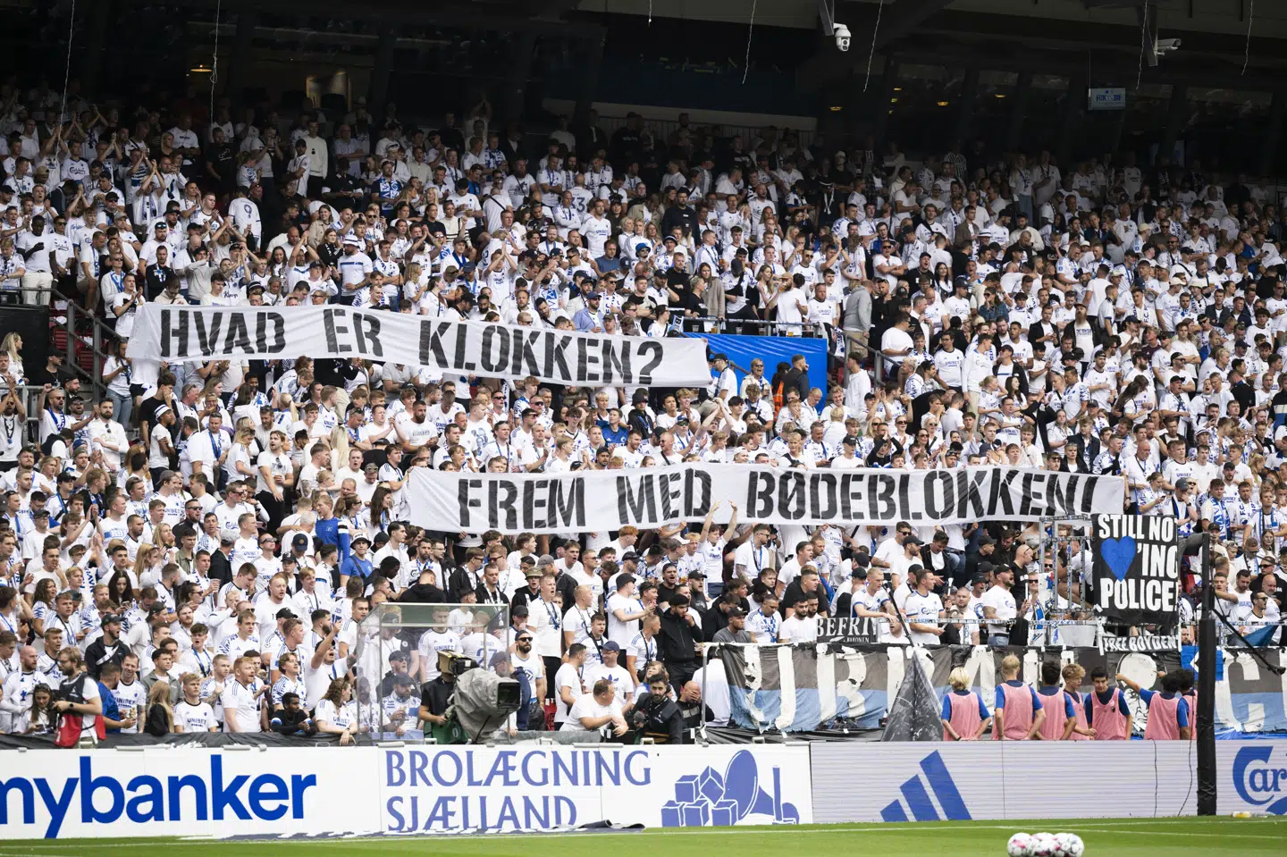Superligafodbold i Parken mellem FCK og Brøndby 1. september 2024. (Arkivfoto).
