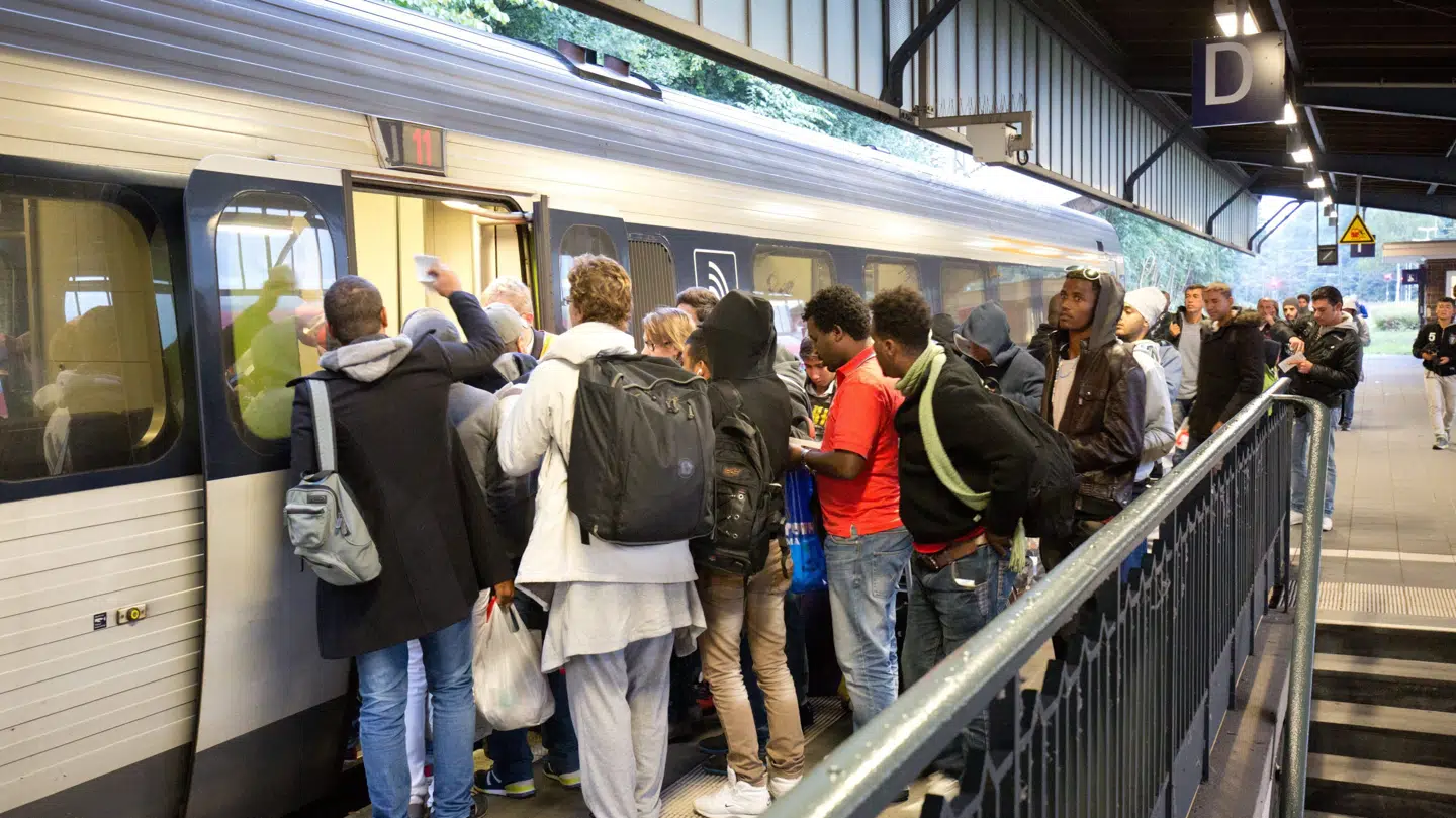 Togene er torsdag eftermiddag forsinket i op til 15 minutter i hele landet. ARKIVFOTO