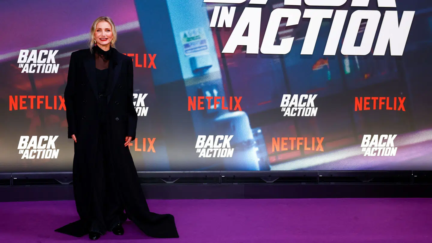 Cameron Diaz poses on the red carpet to present the movie "Back In Action" in Berlin, Germany, January 15, 2025. REUTERS/Nadja Wohlleben