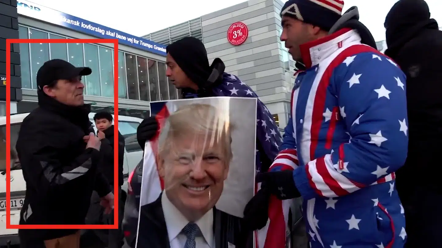 Hans Møller ville hverken have penge eller en kasket, da influencere fra Nelk Boys mødte ham i Nuuks gader.