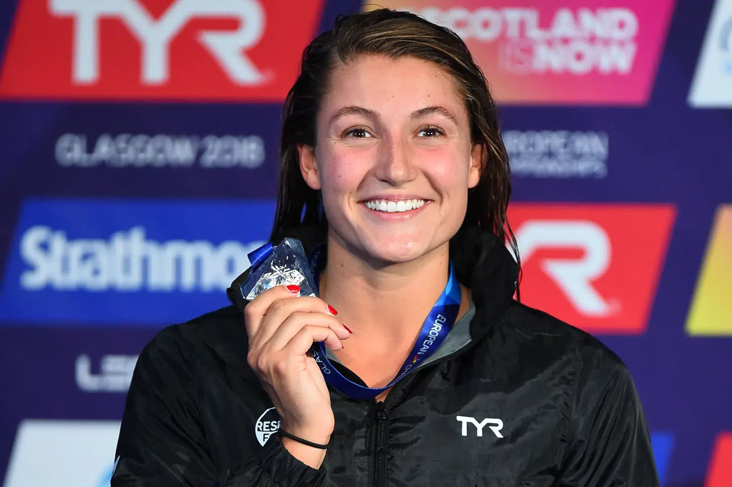 Emilie Beckmann stopper karrieren som svømmer. (Arkivfoto).