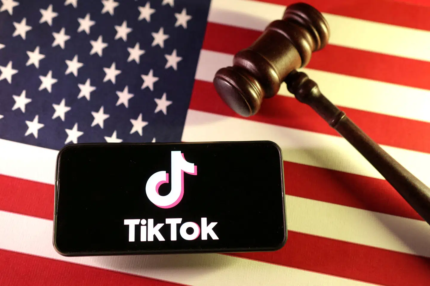Det sociale medie TikTok hævder at have omkring 170 millioner månedlige amerikanske brugere. (Arkivfoto).