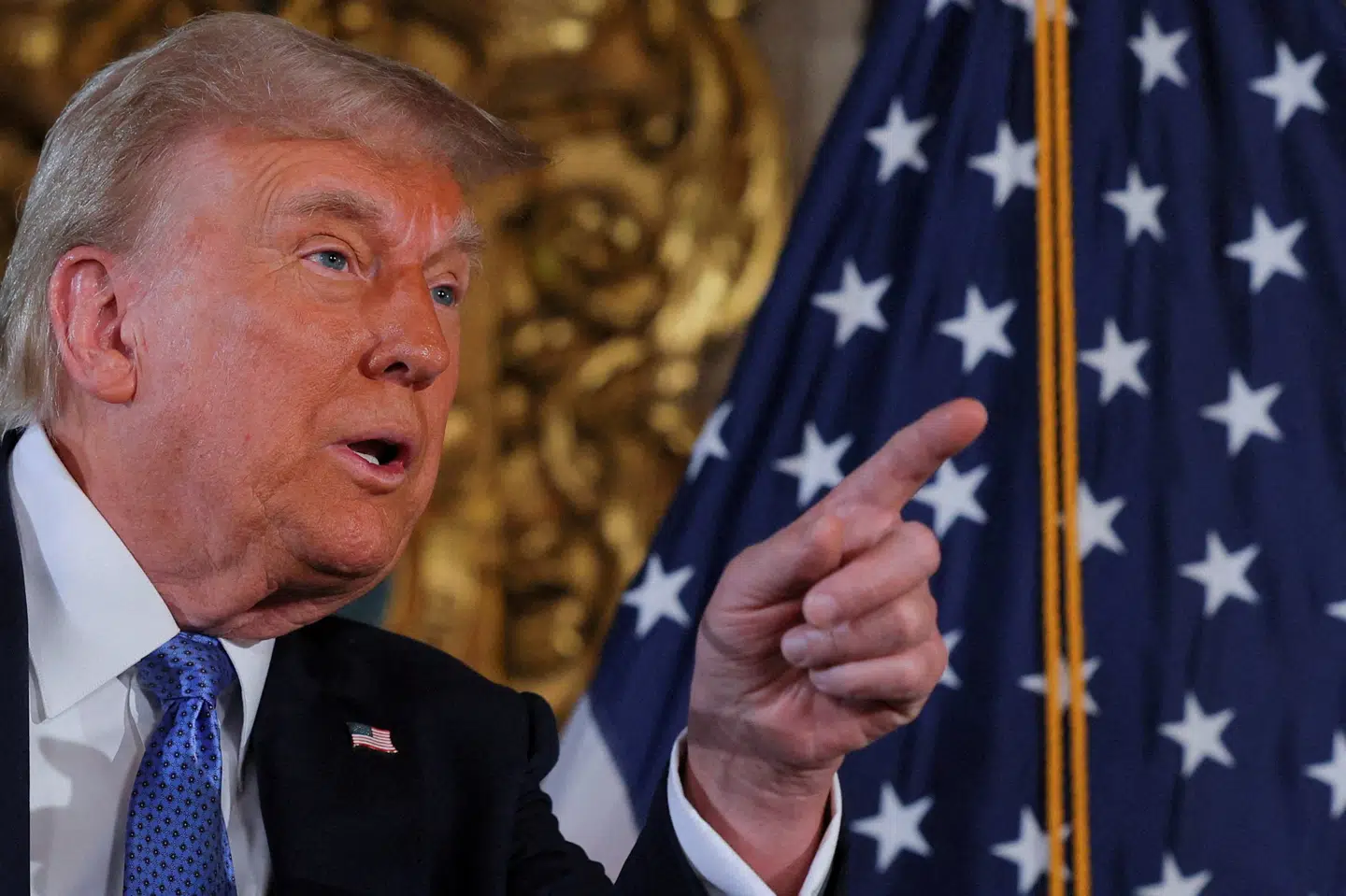 Donald Trump, som mandag igen indtræder som USA's præsident, vil formentlig udskyde et eventuelt forbud imod TikTok i USA med 90 dage. (Arkivfoto).