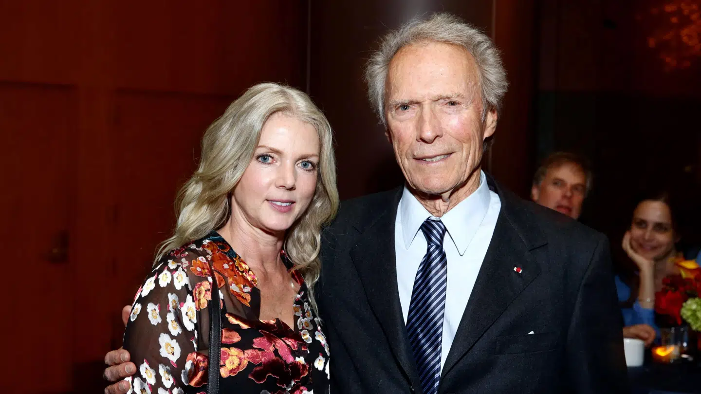Christina Sandera og Clint Eastwood.