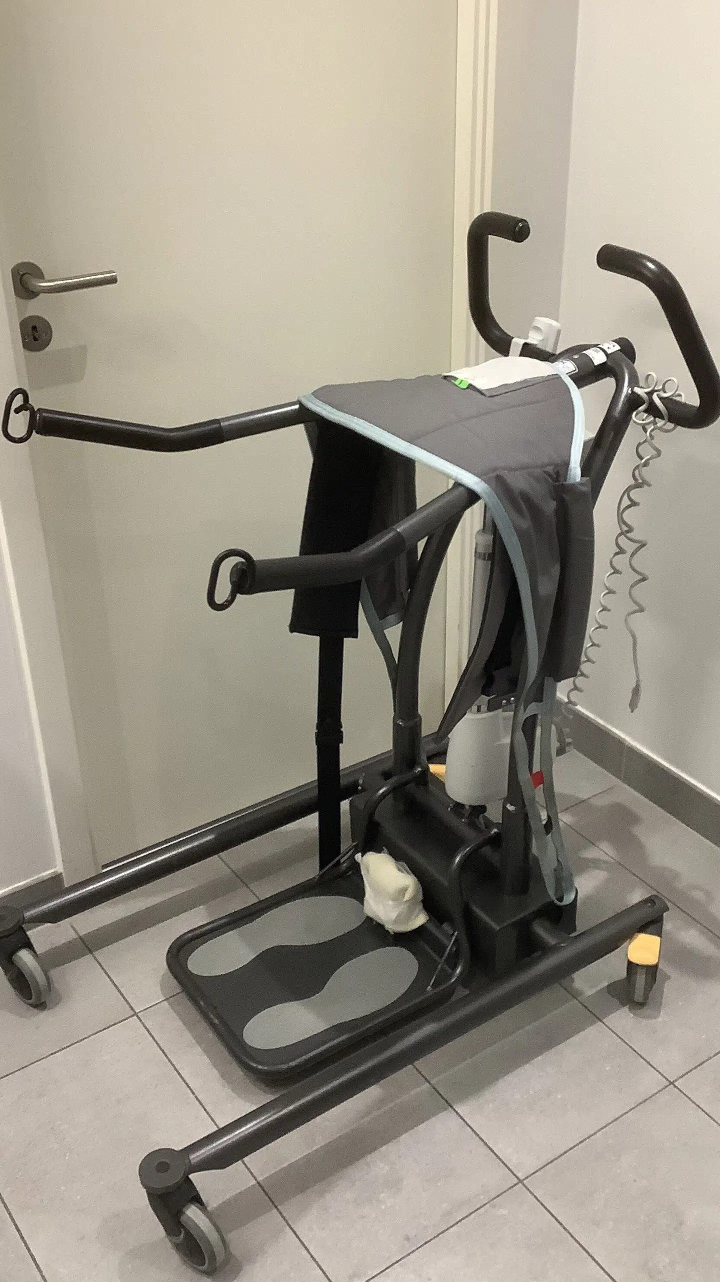 Kirsten Nielsens stålift, som hun muligvis får taget af kommunen.