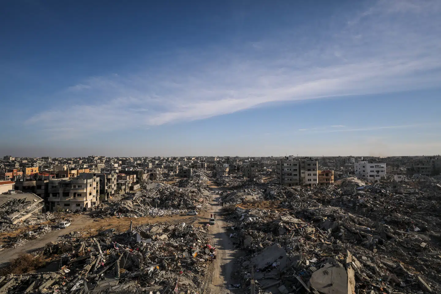 En fantastisk beliggenhed og pragtfuldt vejr. Den amerikanske præsident ser stort potentiale i Gazastriben.