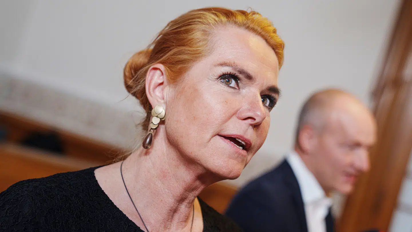 Danmarksdemokraternes Inger Støjberg er en af de partiledere, der ikke er blevet inviteret med til de seneste orienteringsmøder i Statsministeriet.