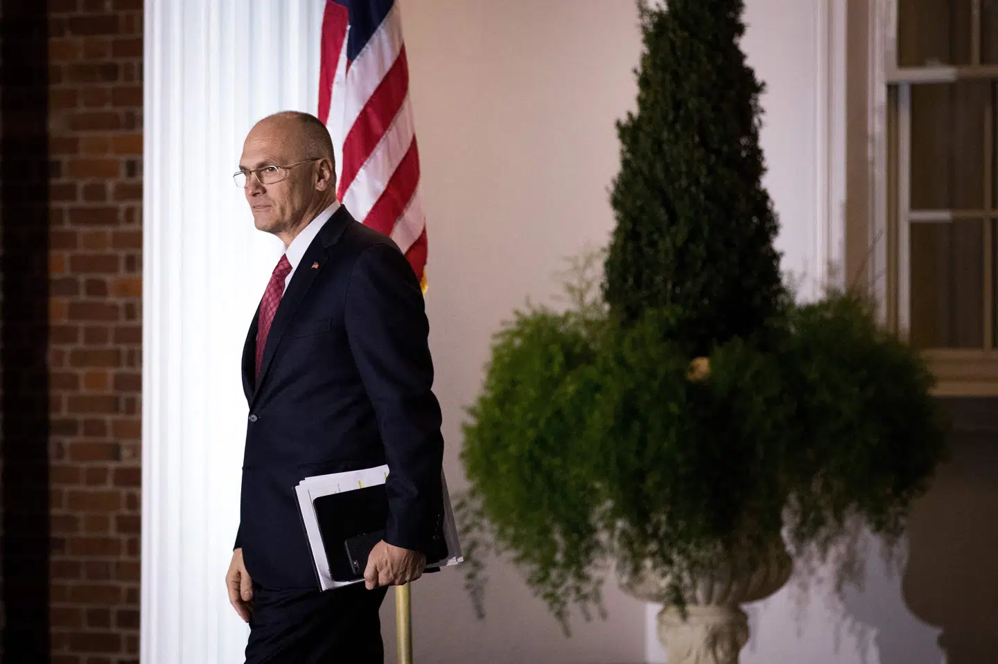 Andrew Puzder er tidligere administrerende direktør for CKE Restaurants, som er moderselskabet bag blandt andet fastfoodkæderne Carl's Jr., Hardee's og Red Burrito. (Arkivfoto).