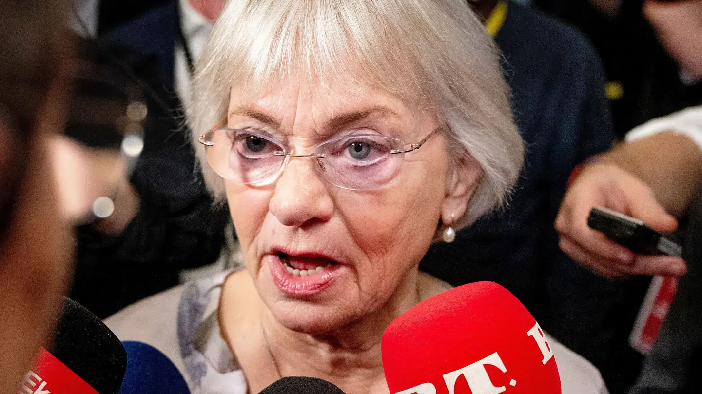 Pia Kjærsgaard er slemt utilfreds med den behandling, som Kirsten Nielsen har fået af Albertslund Kommune. (arkivfoto)