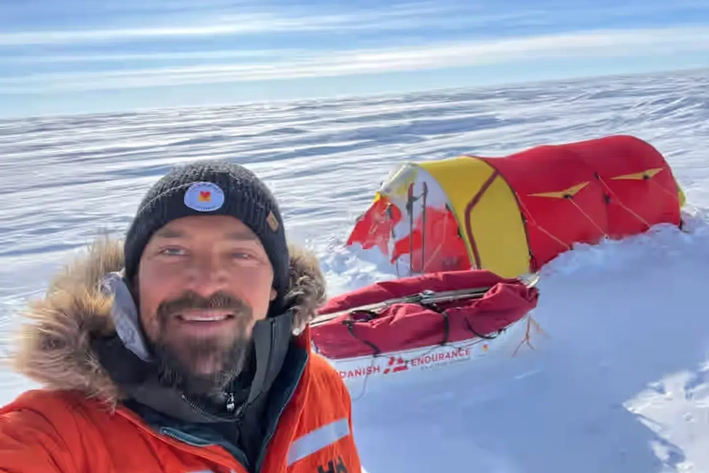 Rasmus Kragh blev i 2019 den første dansker, der besteg Mount Everest uden brug af kunstig ilt. Nu kan han også kalde sig den første dansker, der har tilbagelagt turen fra kysten af Antarktis til Sydpolen alene.