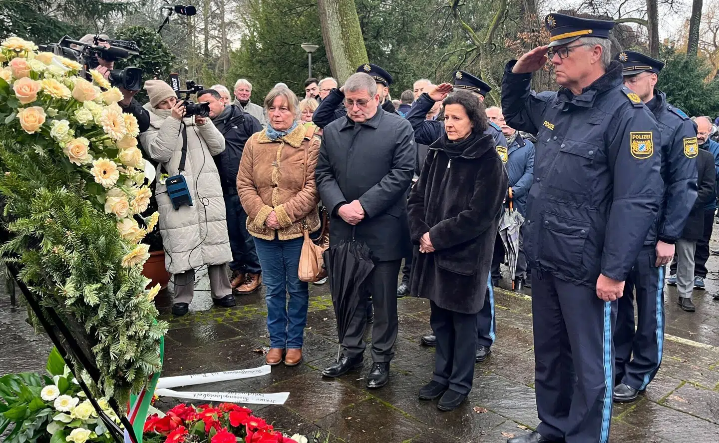 Mindehøjtidelighed for ofrene i Aschaffenburg. Foto: Tilman Blasshofer, Scanpix