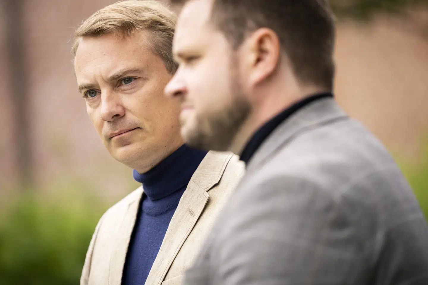 Anders Vistisen og Morten Messerschmidt har lagt to forskellige retoriske linjer overfor Donald Trump. (Arkivfoto).