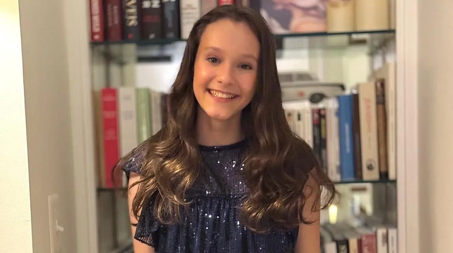 Komtesse Athenas 13 års fødselsdag markerede Kongehuset med dette billede af den tidligere prinsesse. Foto: H.K.H. Prinsesse Marie / Kongehuset