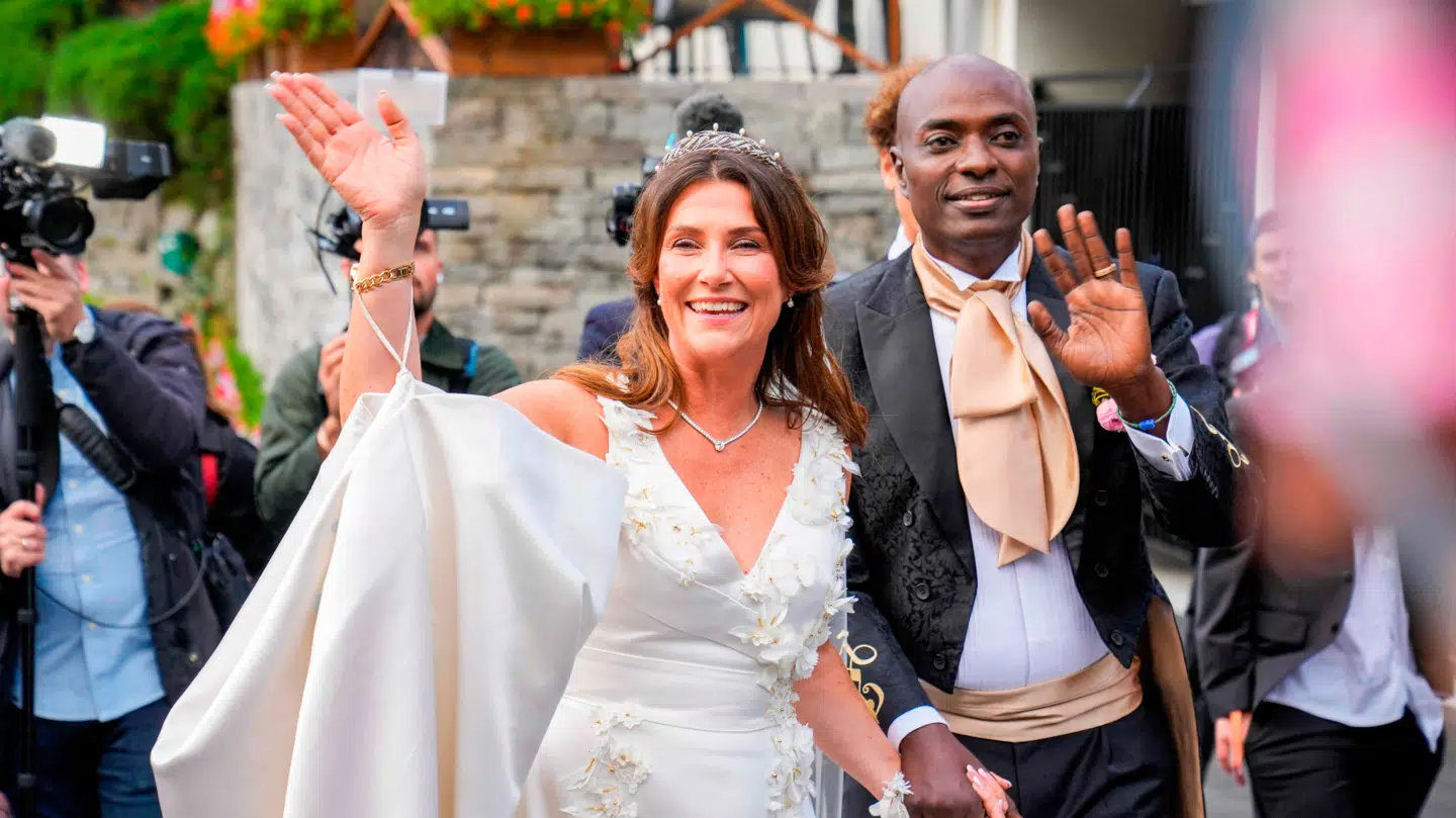 Parret blev gift i august 2024.