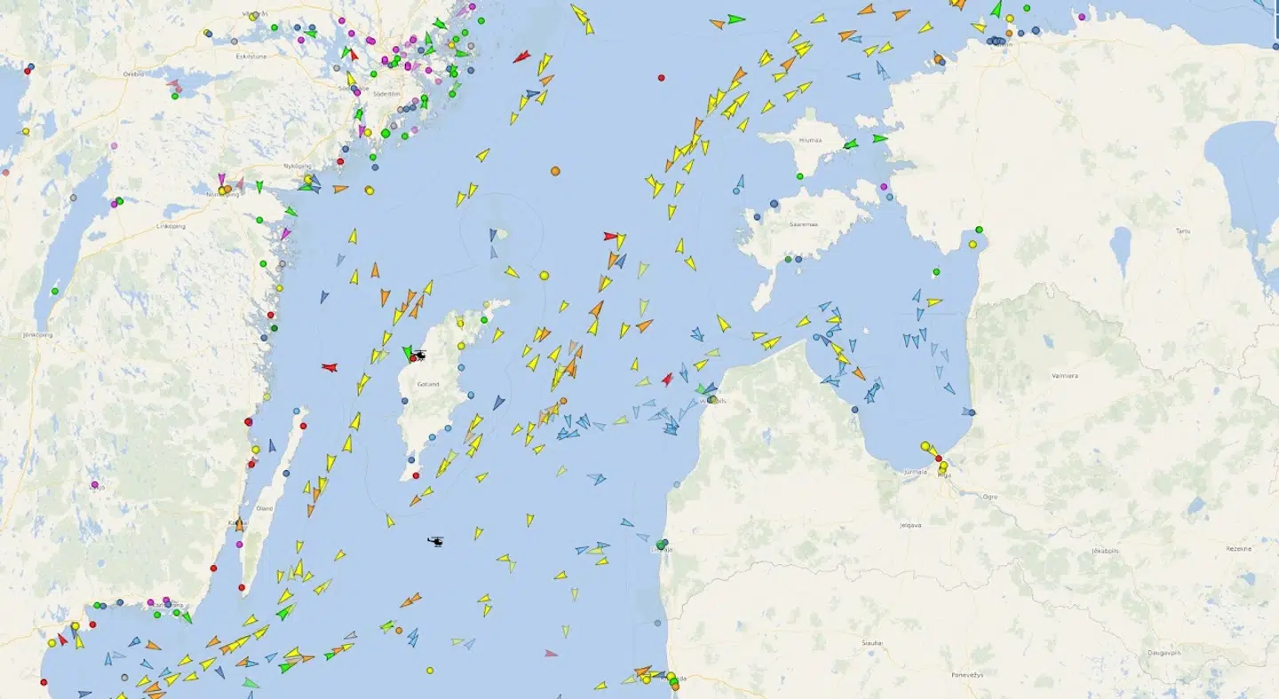Det er ifølge Letlands statslige medie LSM mellem Ventspils og Gotland, at undervandskablet er beskadiget.